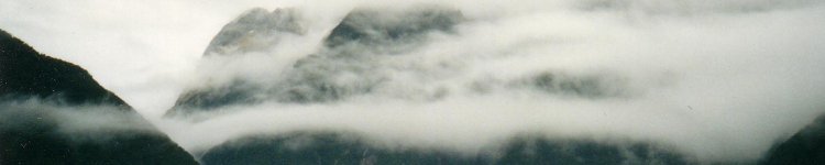 Shear cliffs, Milford Sound, New Zealand, 2000